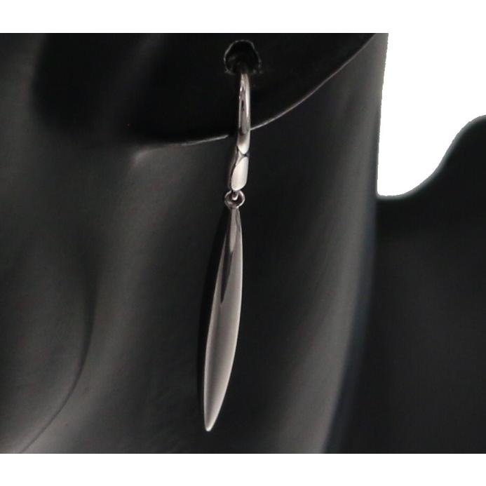 ティファニー ピアス フェザー フック 片耳 K18WG BLJ : 148747  