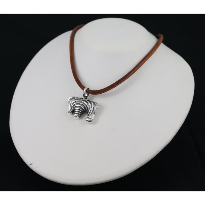 HERMES エルメス ネックレス シマウマ アニマル シルバー 925 HERMES エルメス ネックレス シマウマ アニマル シルバー 925