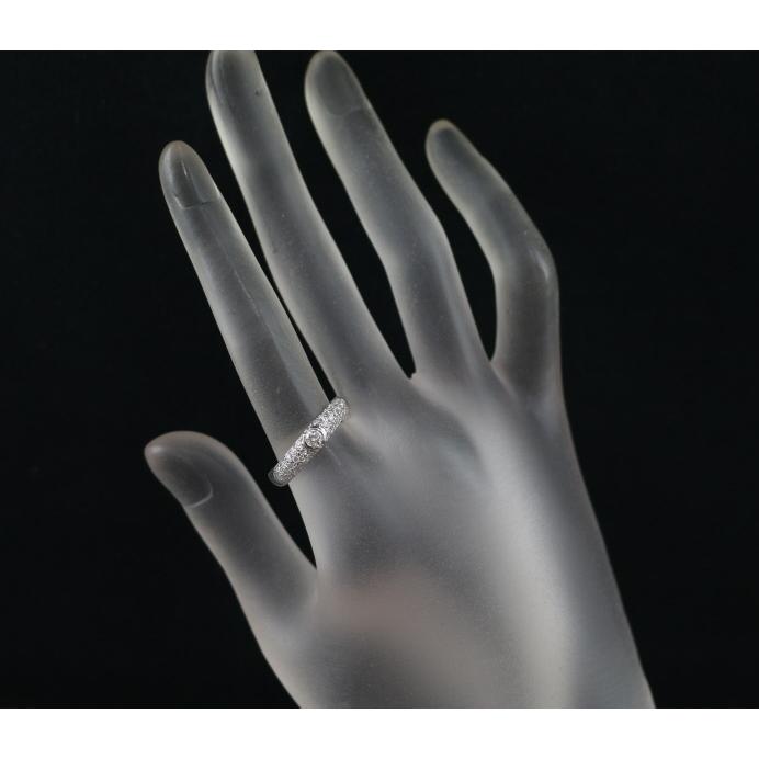 MIKIMOTO ミキモト リング ダイヤ 0.40ct パヴェ 13号 Pt950 Diamond  