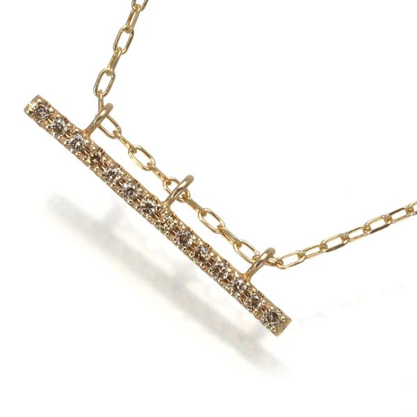 Hirotaka Gossamer オブリクネス ダイヤモンド ネックレス Hirotaka