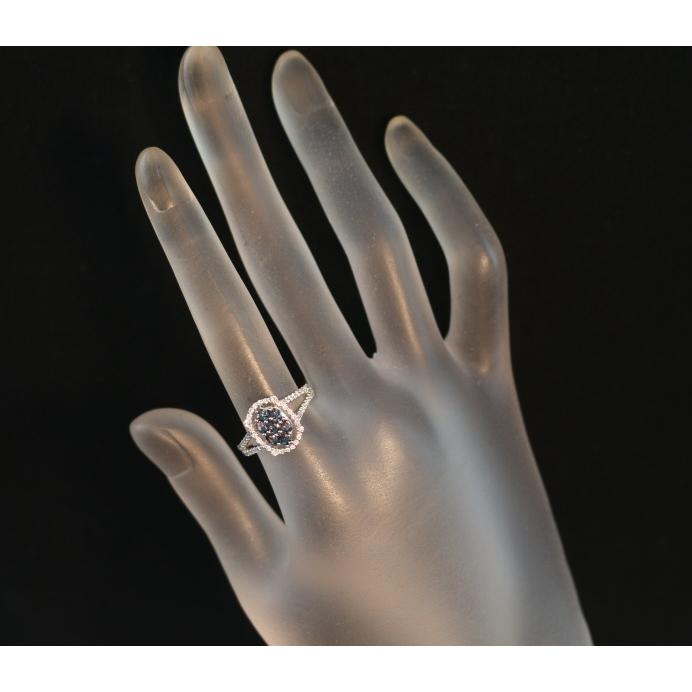 アレキサンドライト 0.40ct ダイヤ ダイヤモンド 0.47ct リング Pt900 