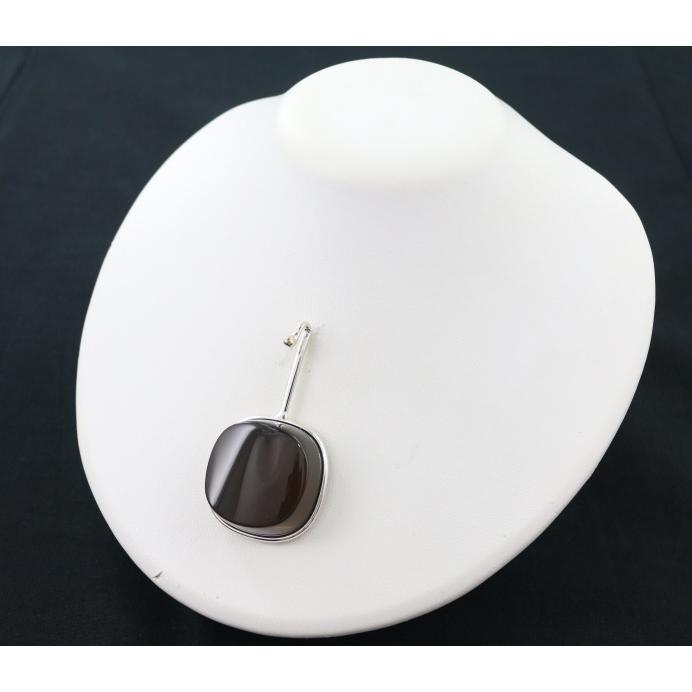 Georg Jensen ジョージジェンセン ペンダントトップ スモーキー 