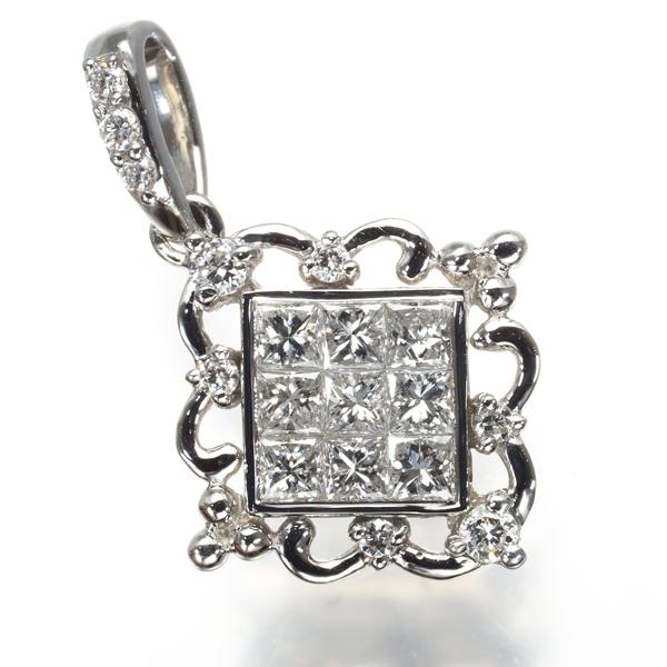 GSTV ペンダントトップ ダイヤ ダイヤモンド 0.37ct ミステリー 