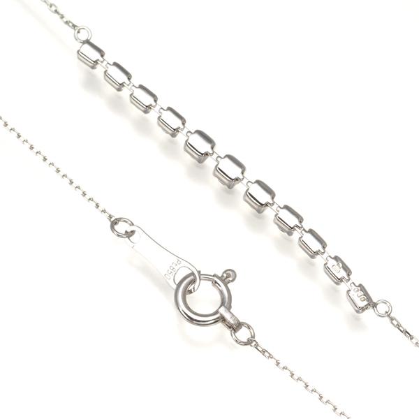 ダイヤ ダイヤモンド 0.30ct グラデーション 10P ネックレス Pt850 