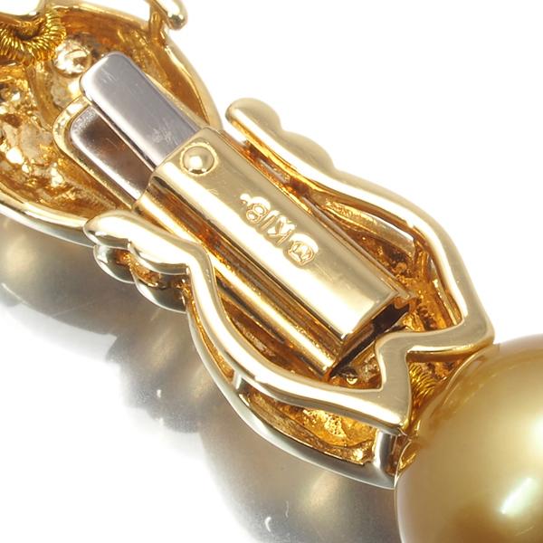 MIKIMOTO 極上品 ミキモト ネックレス ゴールデンパール 白蝶 MIKIMOTO 極上品 ミキモト ネックレス ゴールデンパール 白蝶
