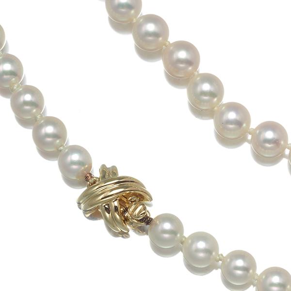 TIFFANY&Co. ティファニー ネックレス パール 真珠 5.0-5.5mm 
