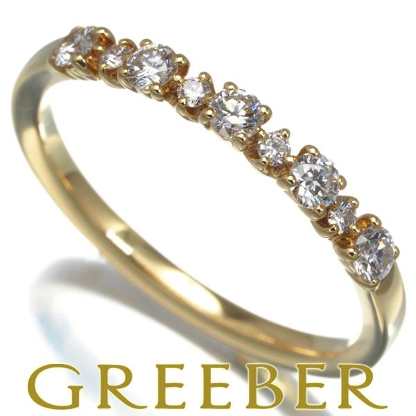 俄 ニワカ リング ダイヤ ダイヤモンド 8号 K18YG Diamond Ring 指輪 