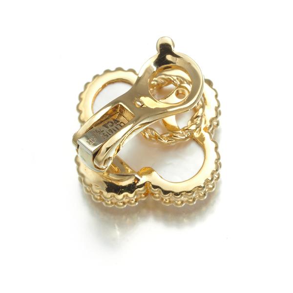 ヴァンクリーフ＆アーペル イヤリング シェル ヴィンテージ  