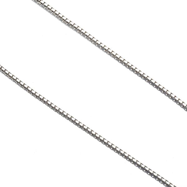 即購入❌K14wg ネックレス ベネチアンチェーン 花形 ホワイトゴールド 