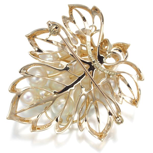 MIKIMOTO ミキモト ブローチ兼ペンダントトップ パール 真珠 5.5 MIKIMOTO ミキモト ブローチ兼ペンダントトップ パール 真珠 5.5