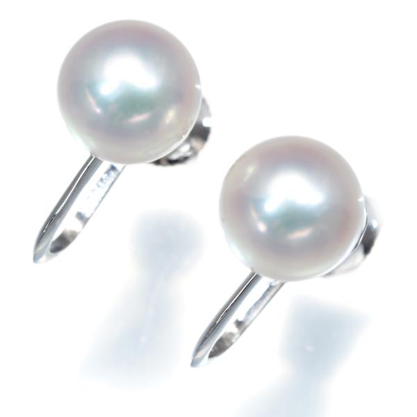 TASAKI タサキ イヤリング パール 真珠 7.5mm K14WG BLJ 大幅値下げ品 