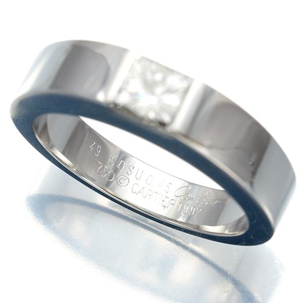 Cartier カルティエ リング ダイヤ ダイヤモンド 0.45ct タンク Cartier カルティエ リング ダイヤ ダイヤモンド 0.45ct タンク