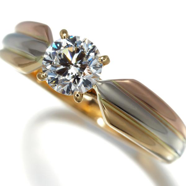 Cartier カルティエ リング ダイヤ ダイヤモンド 0.62ct F VVS2 Cartier カルティエ リング ダイヤ ダイヤモンド 0.62ct F VVS2
