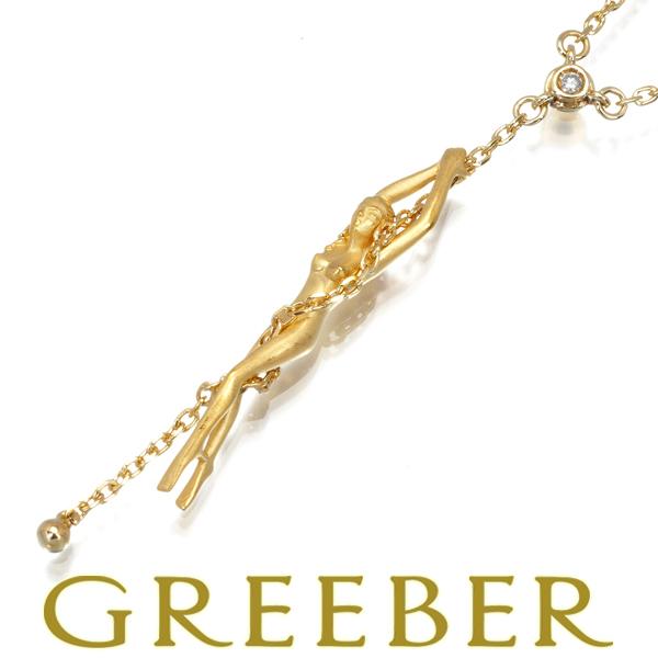 カレライカレラ ネックレス ダイヤ ダイヤモンド サイレンス 女神  