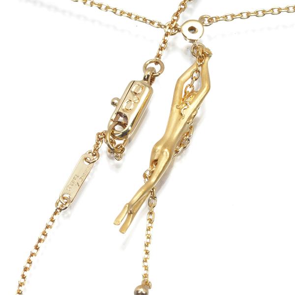 カレライカレラ ネックレス ダイヤ ダイヤモンド サイレンス 女神  