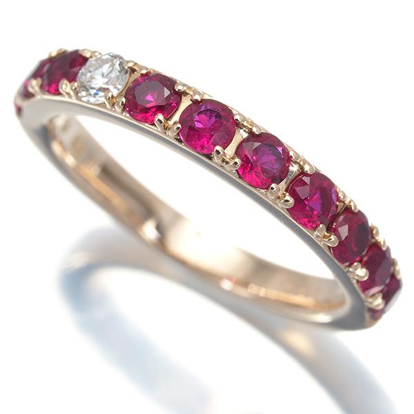 Sirena Azzurro セイレーンアズーロ リング ルビー 0.72ct ダイヤ 