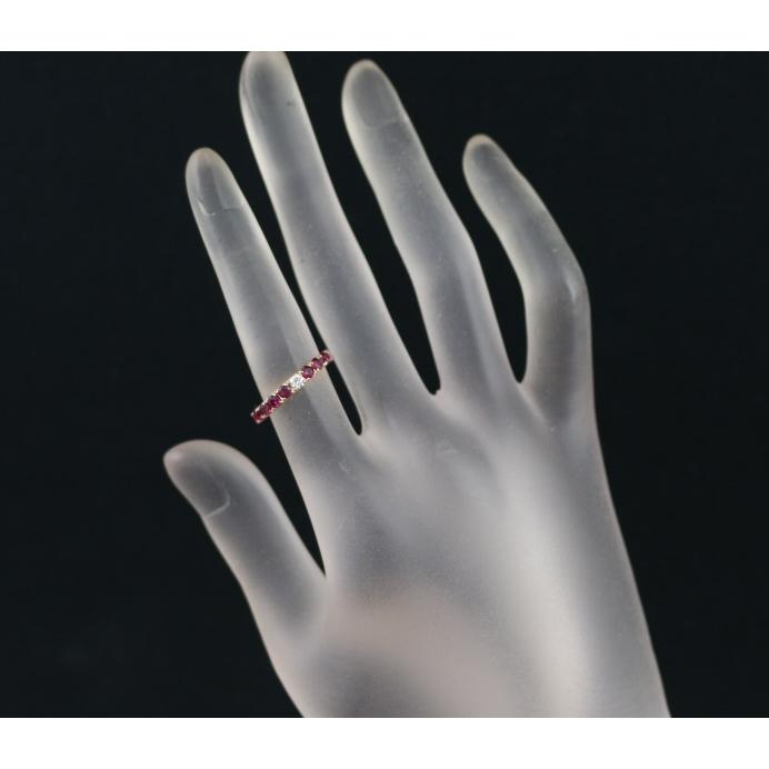 セイレーンアズーロ K18 ダイヤモンド リング 0.35ct