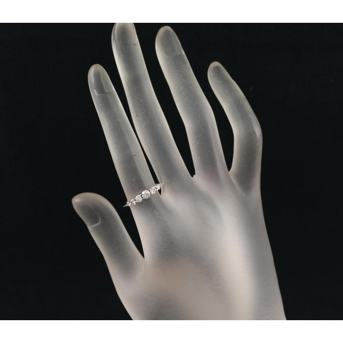 カシケイ リング ダイヤ ダイヤモンド 0.55ct ネイキッド 11号 K18BG 指輪 BLJ 限界値下げ品