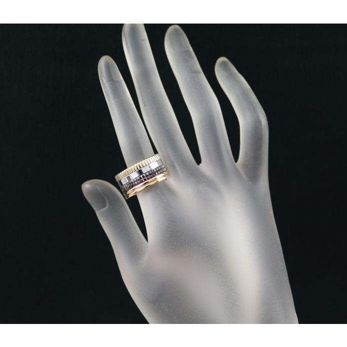 27/美品 ブシュロン K18PG ホワイト キャトルクラシック リング 指輪