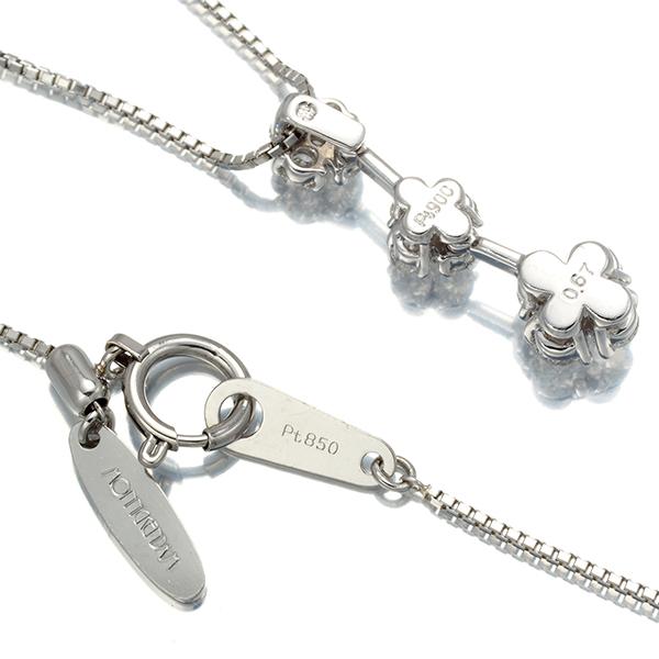 モニッケンダム ネックレス ダイヤ ダイヤモンド 0.67ct フローラ 