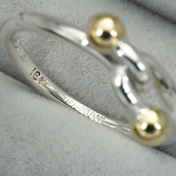 TIFFANY&Co. ティファニー リング ダブルフック 15号 シルバー TIFFANY&Co. ティファニー リング ダブルフック 15号 シルバー