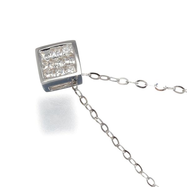 ダイヤ ダイヤモンド 0.20ct ミステリーセッティング スクエア
