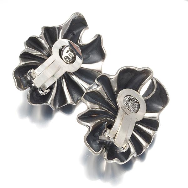 Georg Jensen ジョージジェンセン イヤリング BOW 400 Lene Munthe 