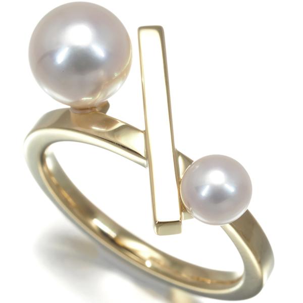 TASAKI タサキ リング パール 真珠 5.0-7.5mm バランスクロス 12 TASAKI タサキ リング パール 真珠 5.0-7.5mm バランスクロス 12