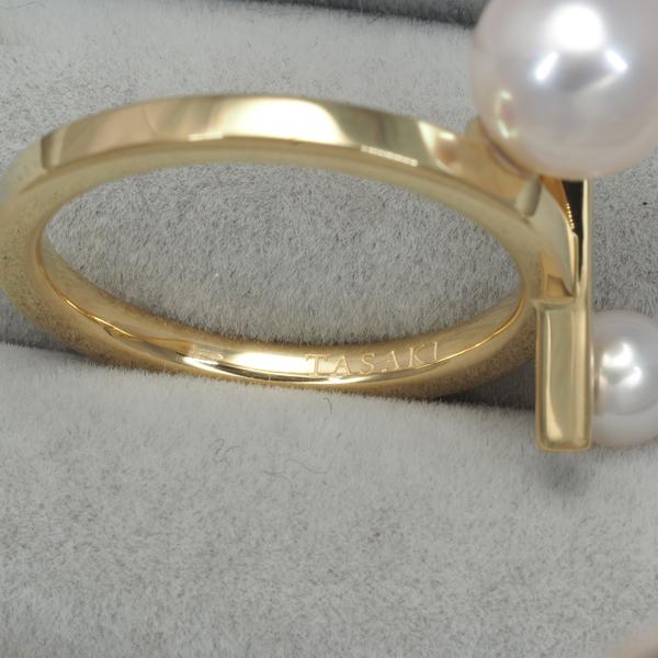TASAKI タサキ リング パール 真珠 5.0-7.5mm バランスクロス 12 TASAKI タサキ リング パール 真珠 5.0-7.5mm バランスクロス 12