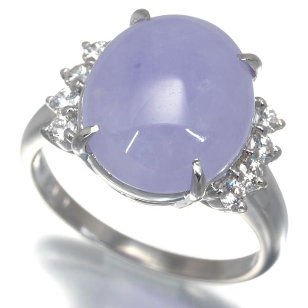 TASAKI タサキ リング ラベンダー翡翠 ヒスイ 6.19ct ダイヤ  
