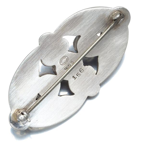 Georg Jensen ジョージジェンセン ブローチ ムーンストーン 156 Georg Jensen ジョージジェンセン ブローチ ムーンストーン 156