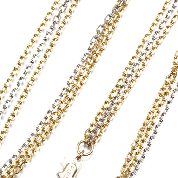 Cartier カルティエ チェーンネックレス トリニティ スリー Cartier カルティエ チェーンネックレス トリニティ スリー