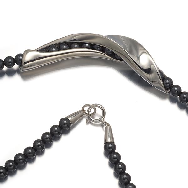 Georg Jensen ジョージジェンセン ネックレス ヘマタイト HaH Georg Jensen ジョージジェンセン ネックレス ヘマタイト HaH