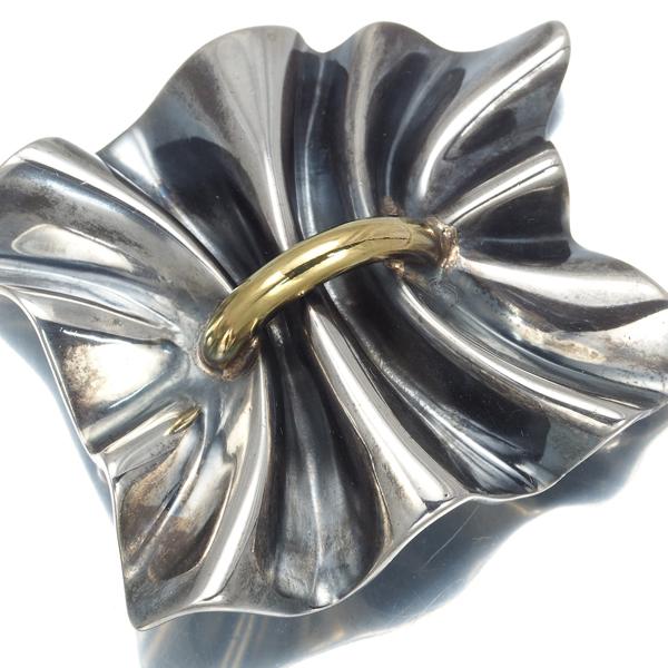 Georg Jensen ジョージジェンセン ブローチ BOW Lene Munthe 399