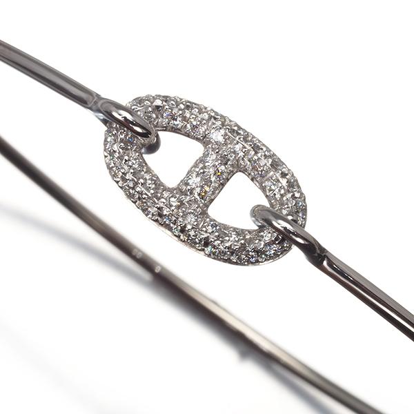 HERMES エルメス ブレスレット ダイヤ ダイヤモンド 0.32ct HERMES エルメス ブレスレット ダイヤ ダイヤモンド 0.32ct