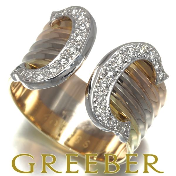 Cartier カルティエ リング ダイヤ ダイヤモンド 2C ドゥーブルC C2  