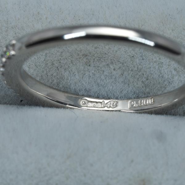 4℃ カナル4℃ リング ダイヤ ダイヤモンド 7P 6号 Pt900 指輪 BLJ  