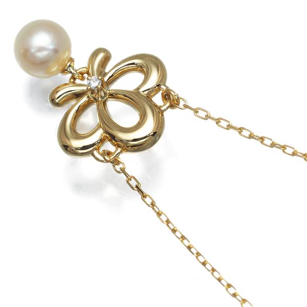 MIKIMOTO ミキモト ネックレス パール 真珠 5.5mm ダイヤ MIKIMOTO ミキモト ネックレス パール 真珠 5.5mm ダイヤ