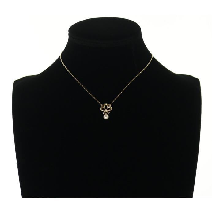 MIKIMOTO ミキモト ネックレス パール 真珠 5.5mm ダイヤ MIKIMOTO ミキモト ネックレス パール 真珠 5.5mm ダイヤ