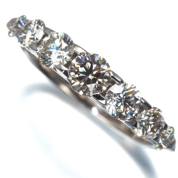 カシケイ リング ダイヤ ダイヤモンド 1.00ct ネイキッド 11号 K18BG 