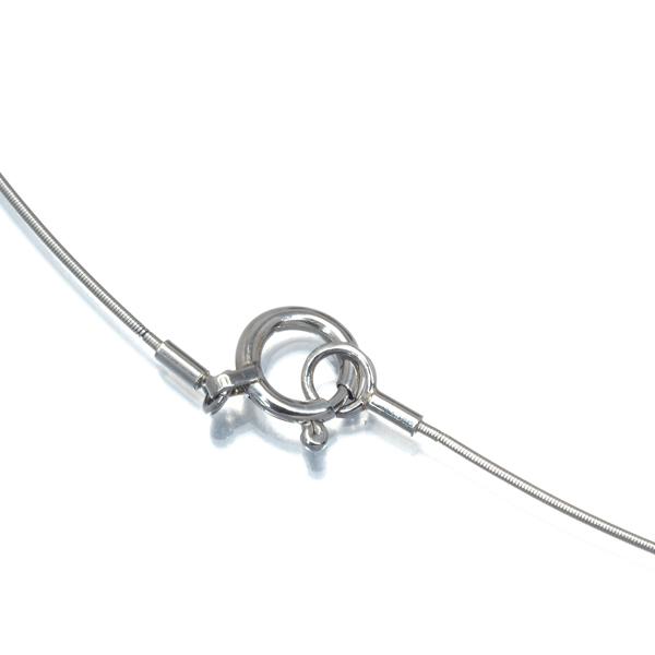 ギメル ネックレス ダイヤ ダイヤモンド 0.153ct イニシャル I オメガ 