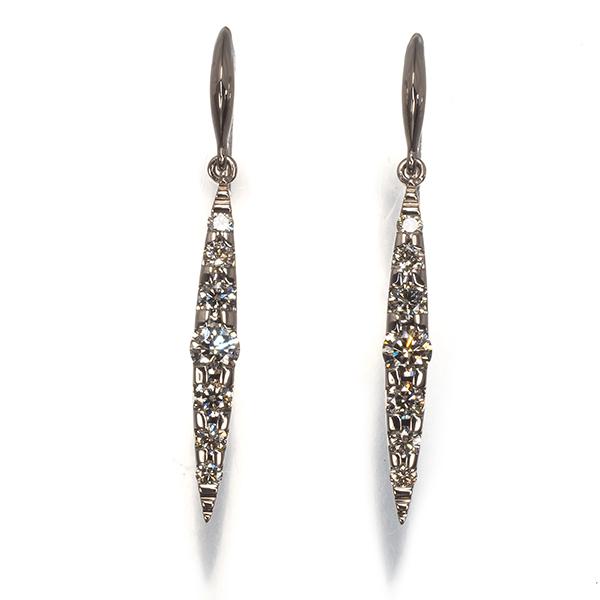 カシケイ ピアス ブラウンダイヤ ダイヤモンド 0.48ct カシケイ ピアス ブラウンダイヤ ダイヤモンド 0.48ct