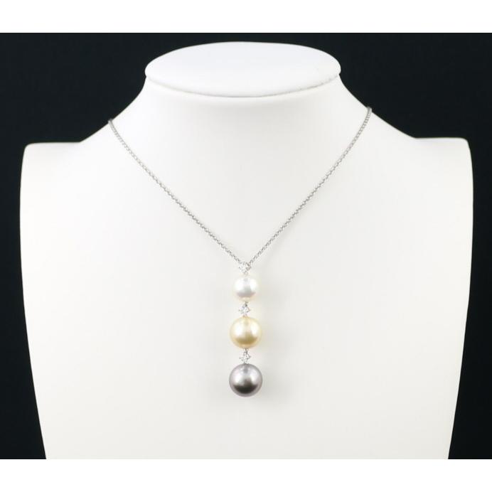 ミキモトネックレス/パール9.5mmくらい ミキモト MIKIMOTO アコヤ真珠