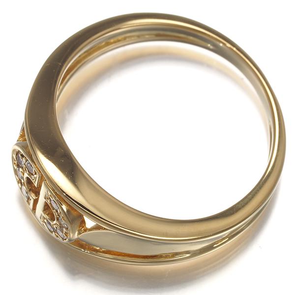 Dior ディオール リング Christian Dior ディオール リング ダイヤ ダイヤモンド ロゴ 11号