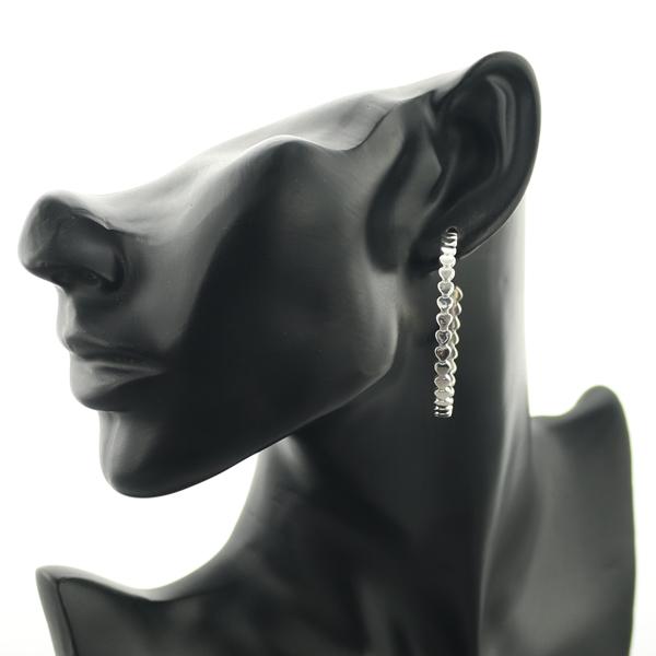 ティファニー　ピアス　フープ　ハート　シルバー925 TIFFANY&Co. ティファニー ピアス ハート フープ シルバー 925