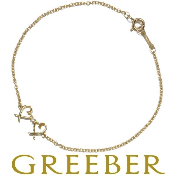 ティファニー 【ダブル ラビング ハート ブレスレット】Tiffany&Co