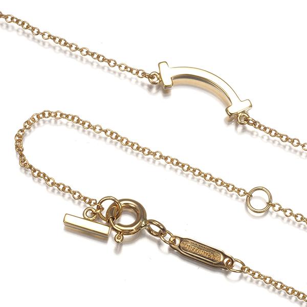 TIFFANY&Co. ティファニー ネックレス Tスマイル ミニ K18YG BLJ TIFFANY&Co. ティファニー ネックレス Tスマイル ミニ K18YG BLJ