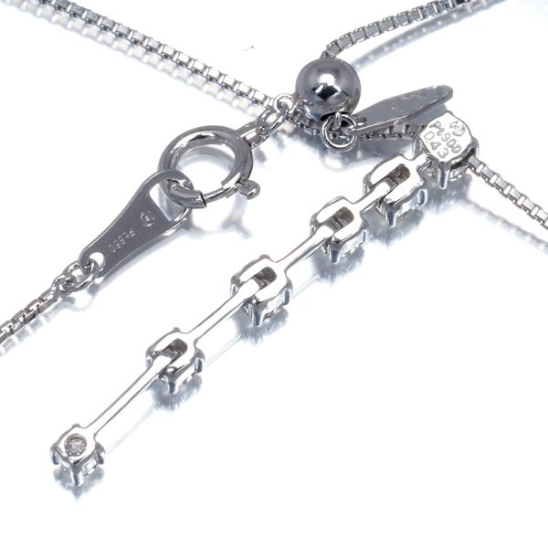TASAKI タサキ ネックレス ダイヤ ダイヤモンド 0.43ct 6P Pt900/Pt850  