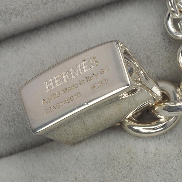 HERMES エルメス ブレスレット ケリー バッグ シルバー 925 BLJ  