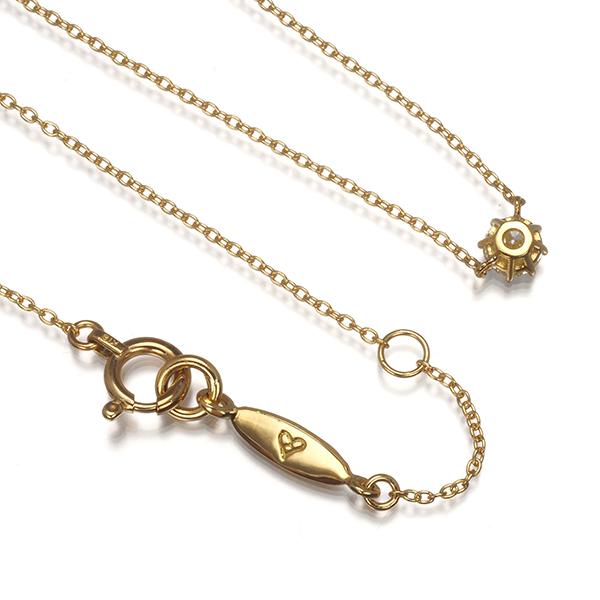 AHKAH アーカー ネックレス ダイヤ ダイヤモンド 0.15ct